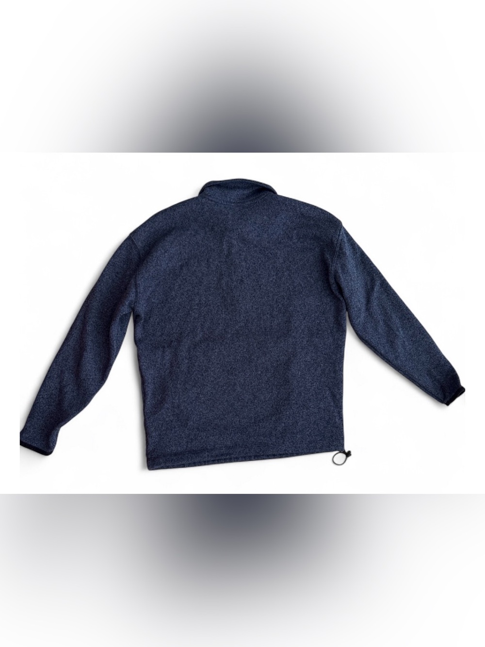 Victoria's Secret PINK Navy Half-Zip Pullover - Picture 2 of 4